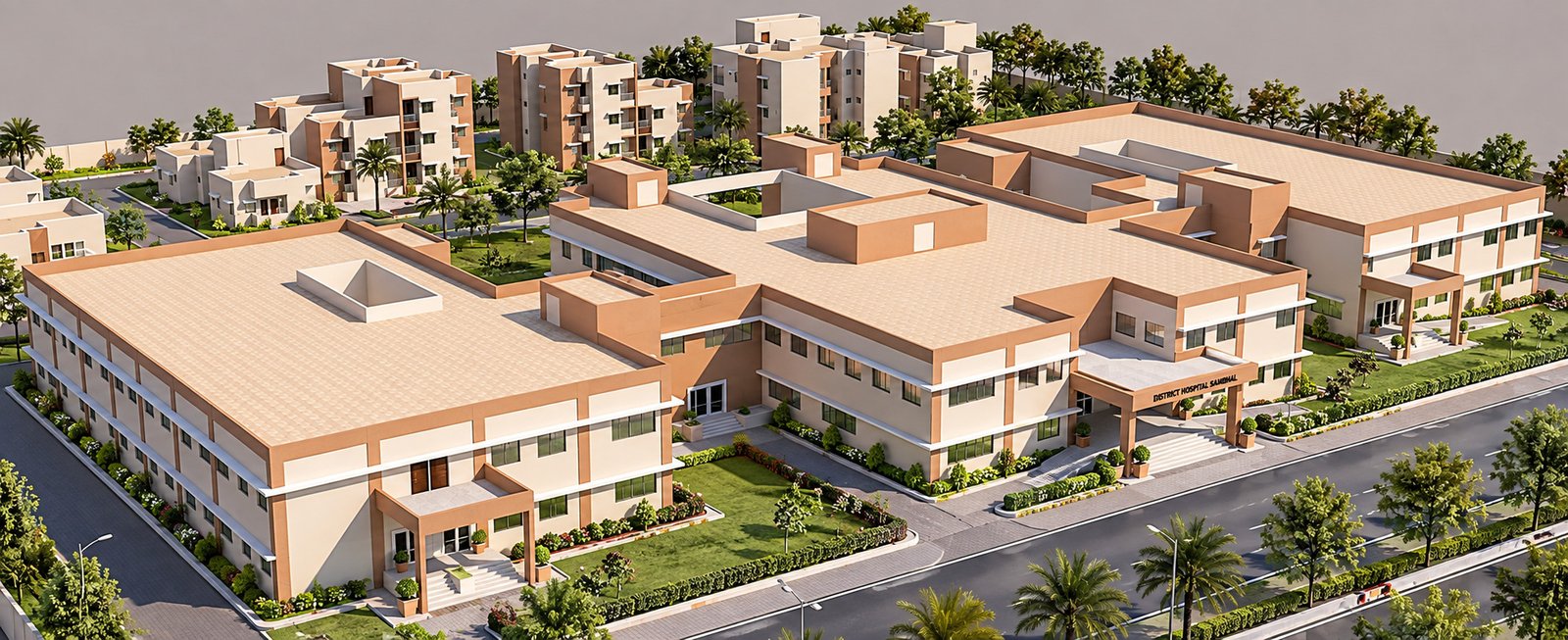 100 Bedded Hospital, Sambhal